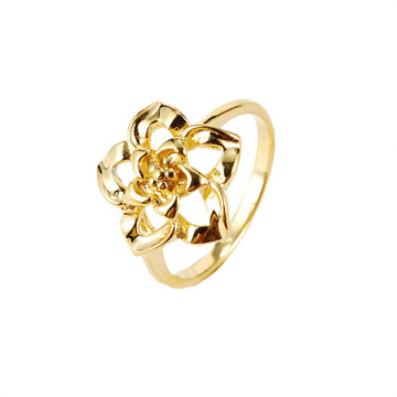 Hot Sale Xuping Elegant Unique Flower Jewelry Ring